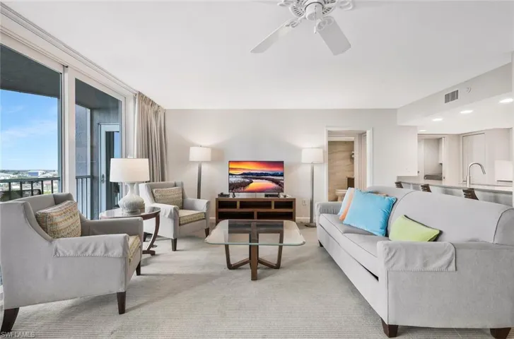Easy living on the fifth floor of this beautiful high rise!