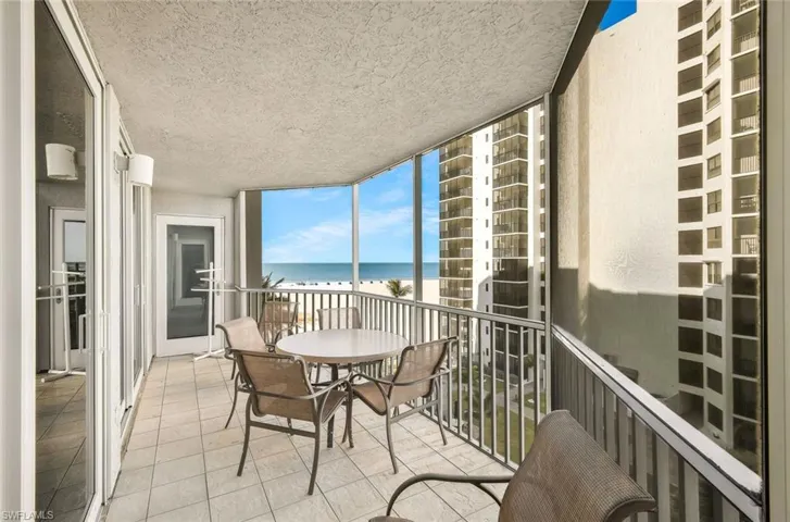 Step directly from your living room onto the large lanai to enjoy the sea breeze and fresh air.