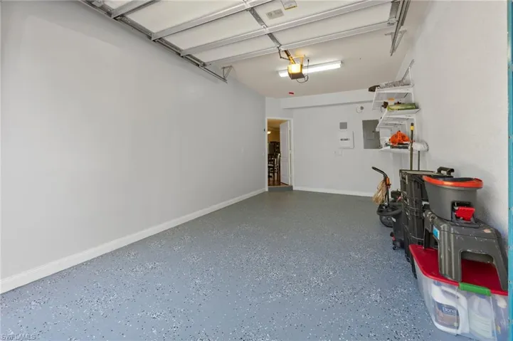 Newly painted interior