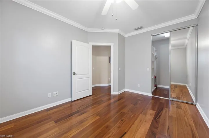 2nd bedroom with walk-in closet