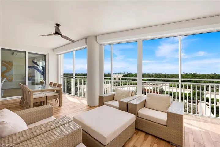 Close the hurricane shutters while away and leave your furniture in place!