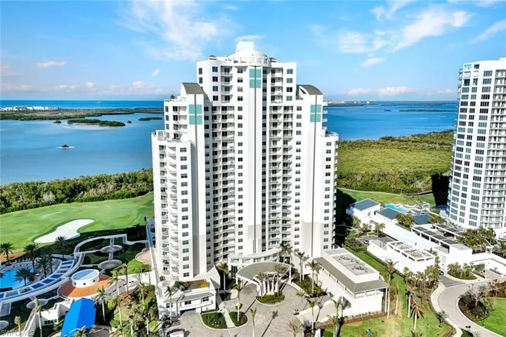 Seaglass, completed in 2018, is a majestic building within the Bonita Bay community!