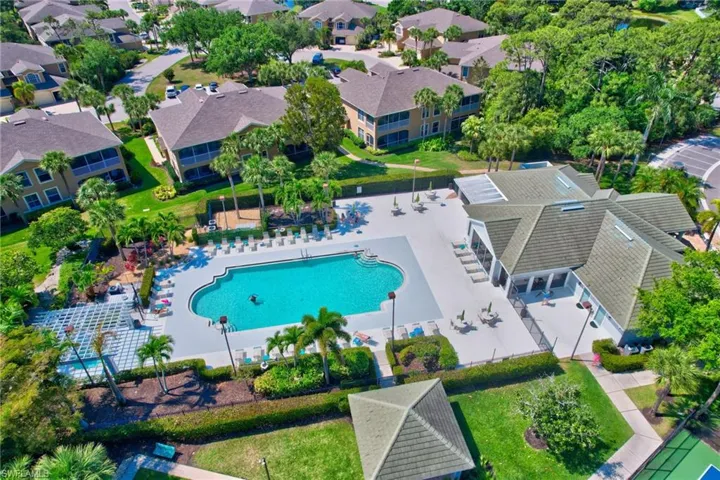 Birds eye view of property featuring a residential view