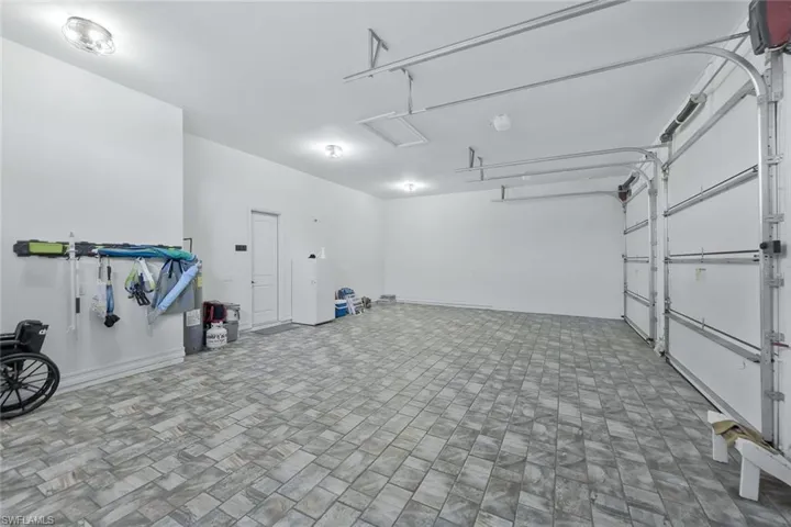 Tiled Garage