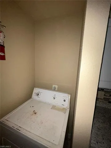 Laundry area featuring washer / dryer