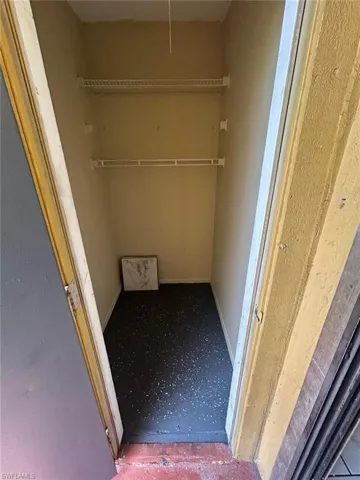 View of closet