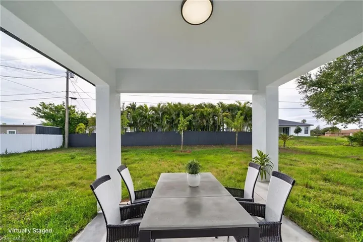 Patio terrace