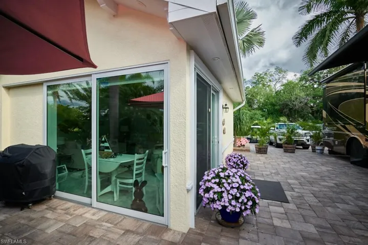 View of patio / terrace with a grill