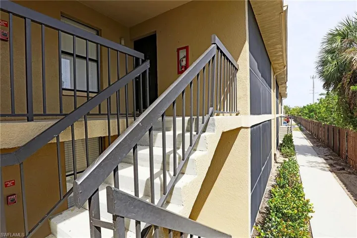 View of stairway