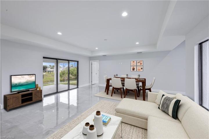 virtually staged photo