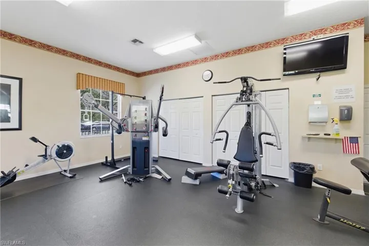 View of exercise room
