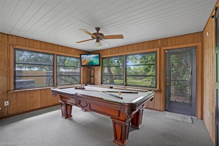 Billiards Table Included!