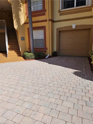 Here is your new garage with room for a car outside the door
