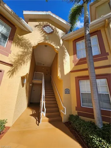 Your unit is up the stairs on the right