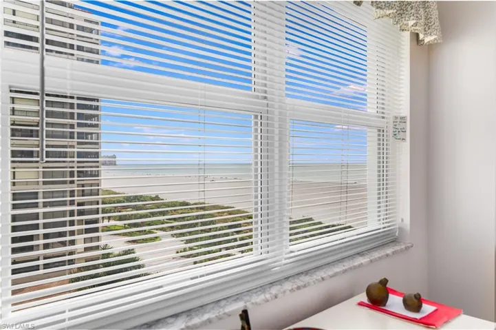 Detailed view of waterfront with a beach