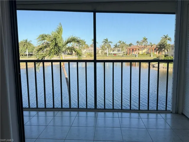 View from Master Bedroom featuring a water view