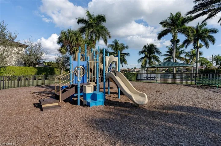 View of community playground