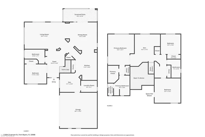 View of floor plan / room layout