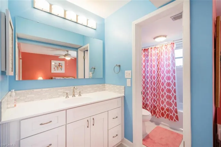 Master bathroom.