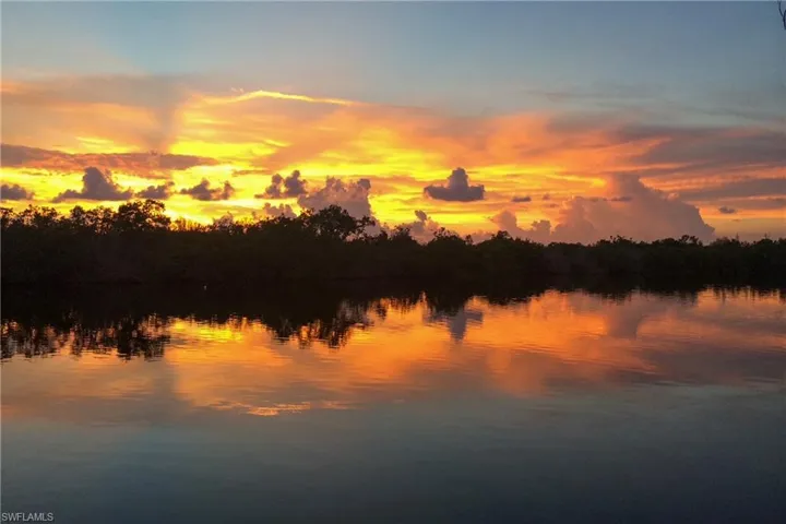 Water view of 200' canal and mangroves