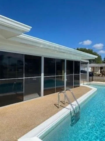 Screened Lanai overlooking pool