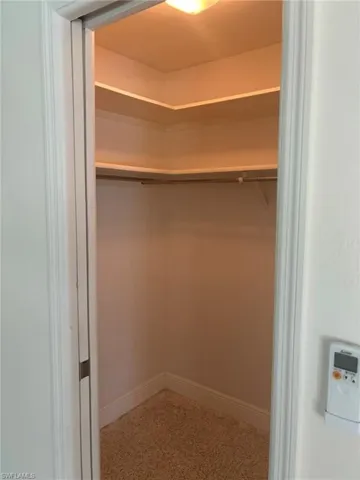 Primary Bedroom with walk-in closet