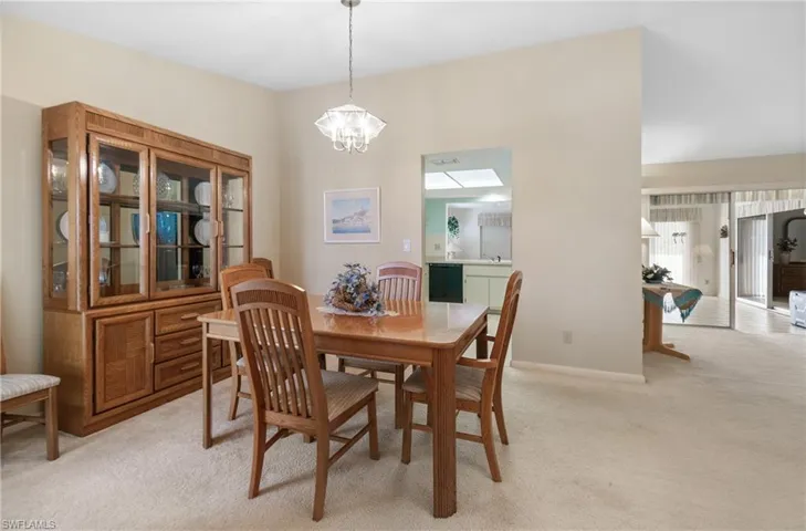 Welcoming Dining Room.