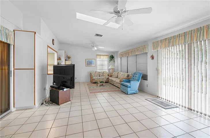 Family Room with Cabinets.