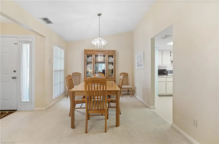 Welcoming Dining Room.