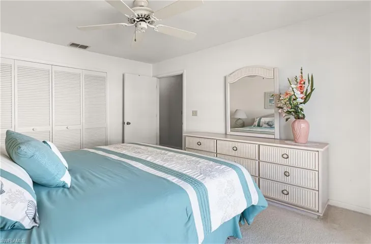 Guest Bedroom 2 with closet.