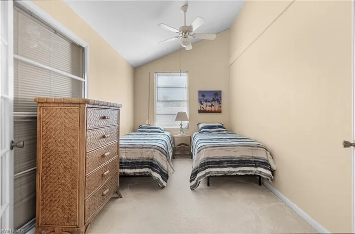 Guest Bedroom 3 with ceiling fan.
