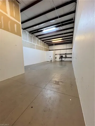 View of basement