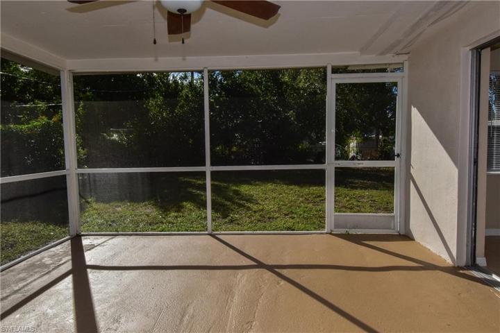 Spacious lanai