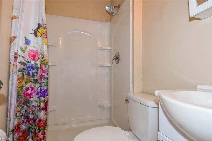 Primary Bath features a walk-in shower