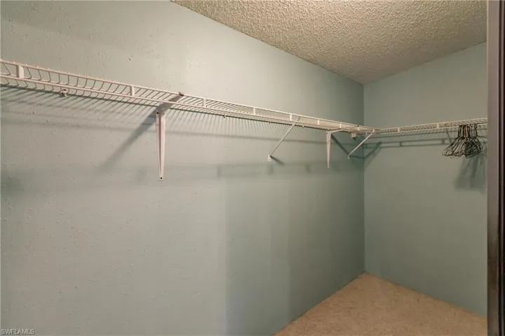 Primary walk-in closet