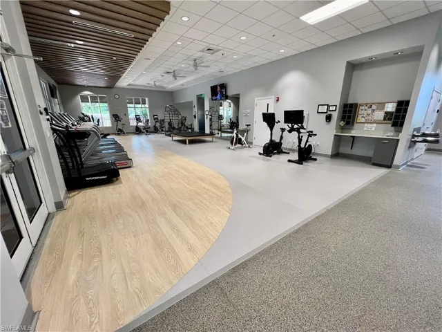 Access includes an amazing gym, fitness room, library, private meeting rooms, an enormous pool, lap pool, jacuzzi and more included in the HOA!