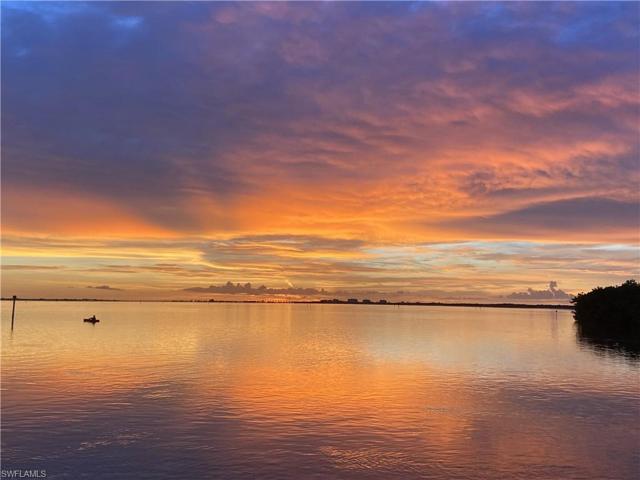 View over the bay at Sunset