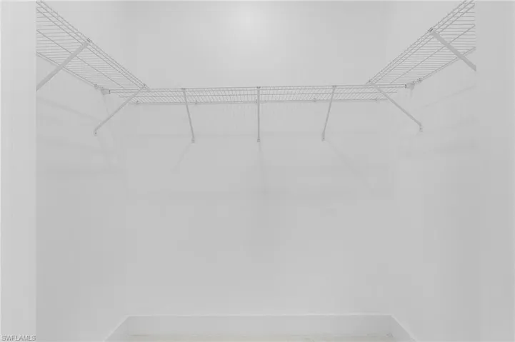 View of spacious closet