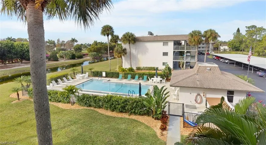 Heated community pool