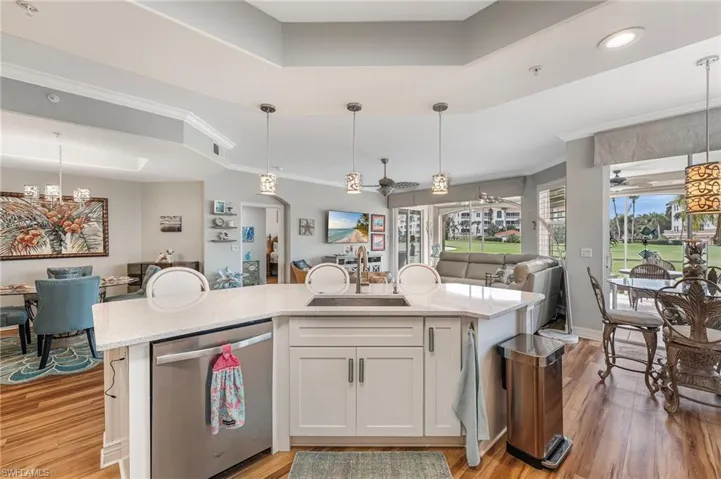 Breathtaking views can be enjoyed from nearly every angle of the home.