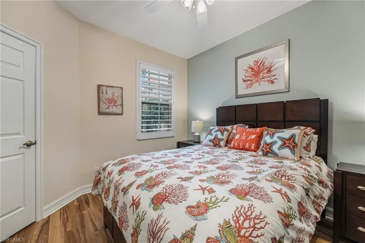 Nicely sized 3rd bedroom.