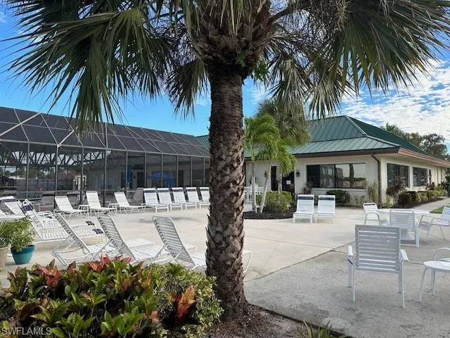 View of home's community with a patio