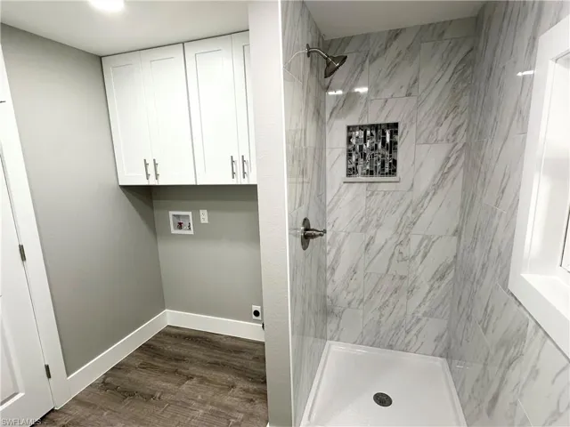 Laundry is in 3rd bath