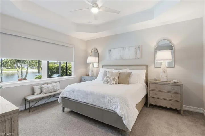 Primary ensuite overlooking water view