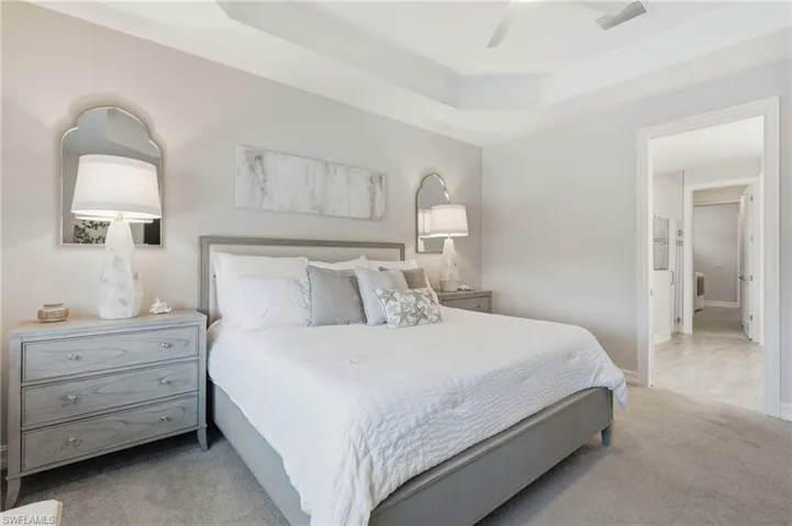 Leading to primary ensuite, expansive walk in closet
