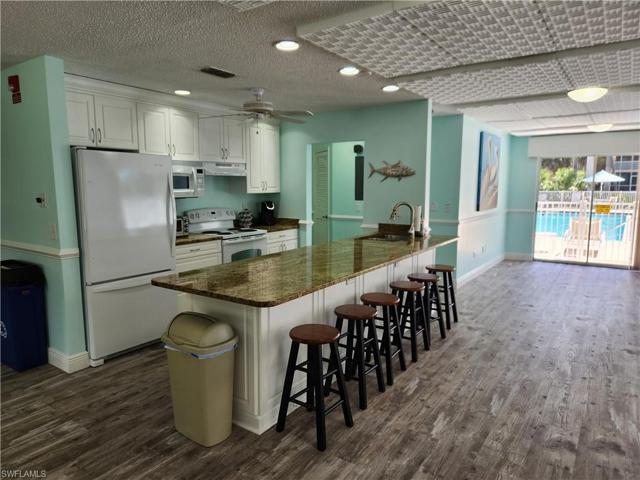 Clubhouse interior, full kitchen & activity room