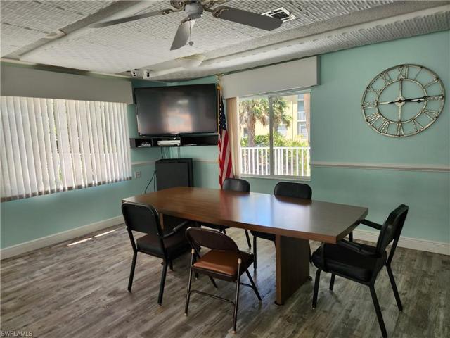 Clubhouse interior, meeting area