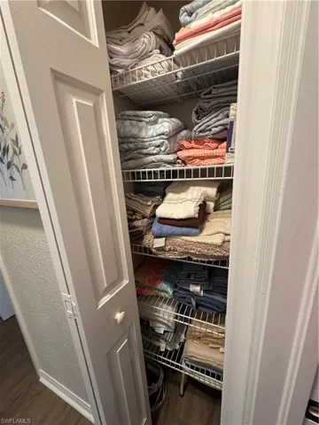 View of closet