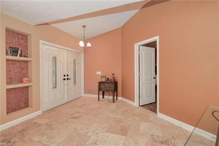 Double entry doors