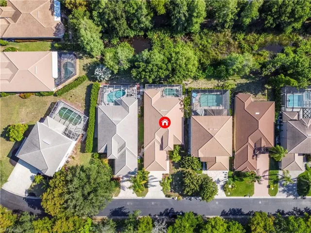 View of birds eye view of property